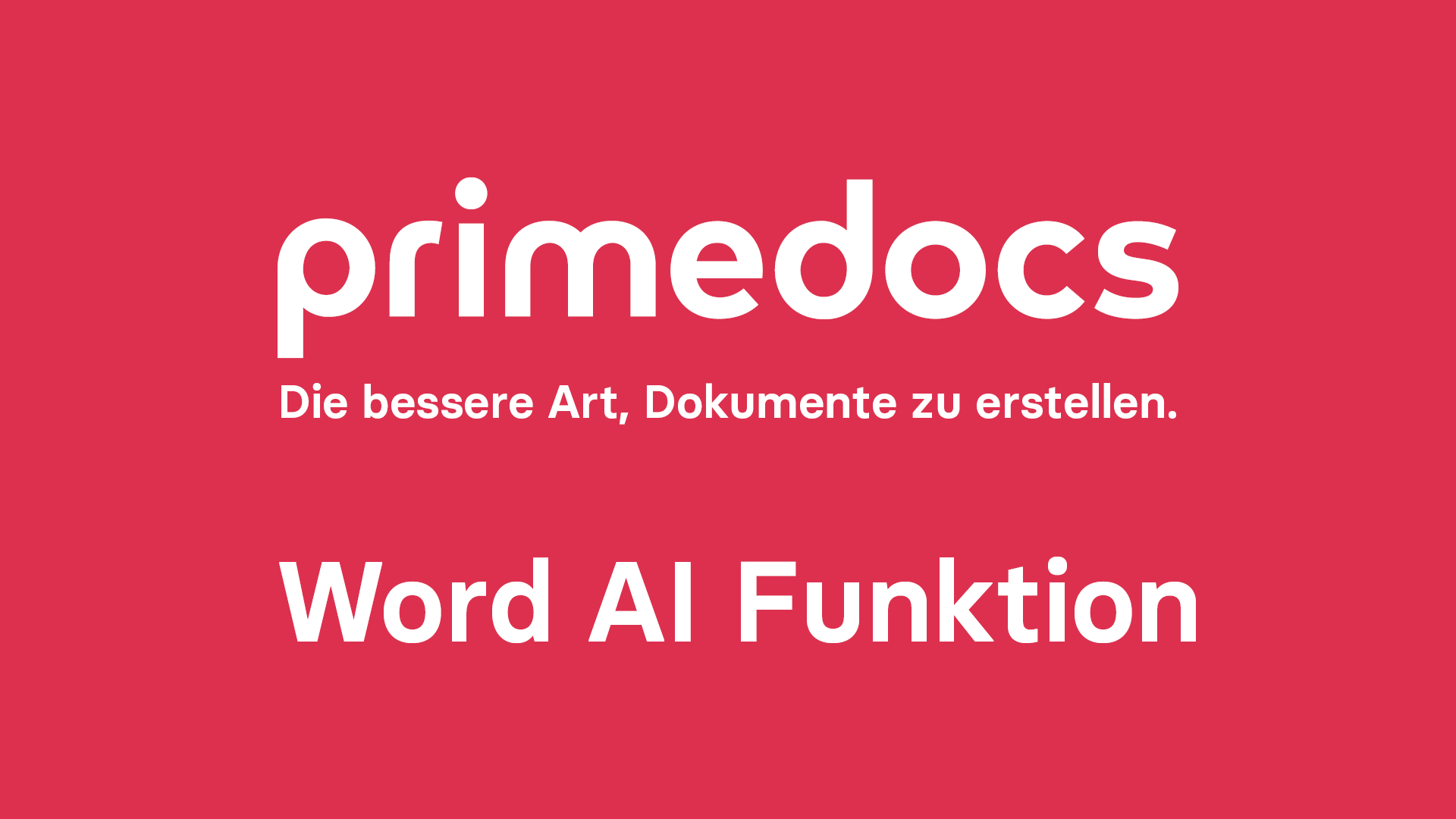 Video thumbnail on the Microsoft Word AI function